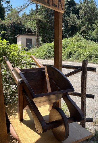 Cariola legno castagno - in, di