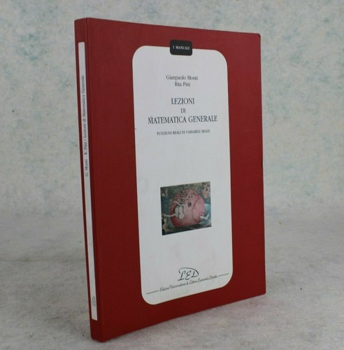 Lezioni matematica generale - lezioni,
