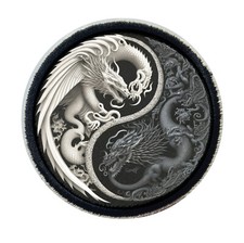 Yin Yang drago Toppa patch