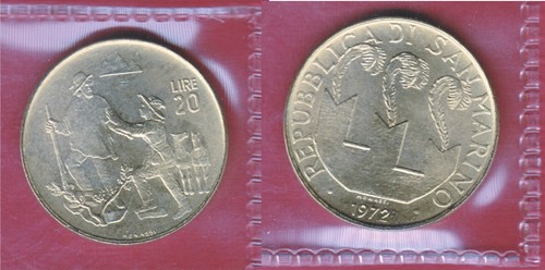 S49 san marino lire - s49,, 20