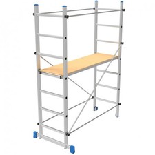 Ponteggio in alluminio Marchetti Superminio - cm 158x80x210h - Resistente e Sicu