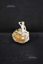 Porta Oggetti Capodimonte Sirena In Ceramica (difetto)