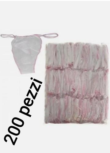 Slip donna monouso 200 pezzi - slip,