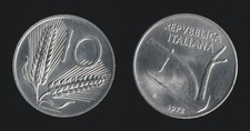10 LIRE 1972 SPIGHE E ARATRO -