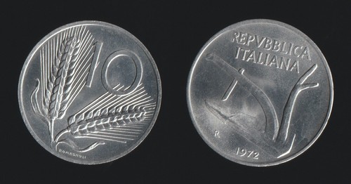 Lire 1972 spighe - 10,
