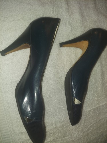 Gucci décolleté vintage blu