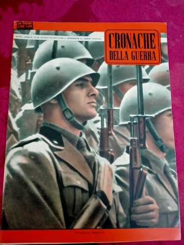 Rivista cronache della guerra - rivista,