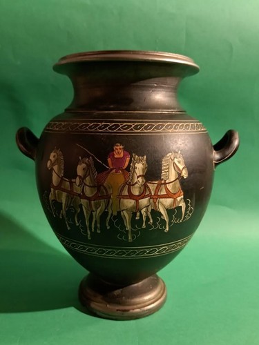 Vase ceramic deruta italy - ceramic,