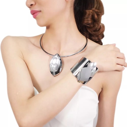 Parure set bracciale collana