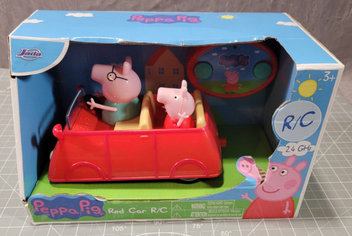 Peppa pig rosso auto c - rosso, r/c