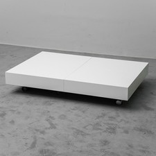 TAVOLO DA PRANZO ALLUNGABILE TAVOLINO DA CAFFE' OZZIO ITALIA ANNI 2000