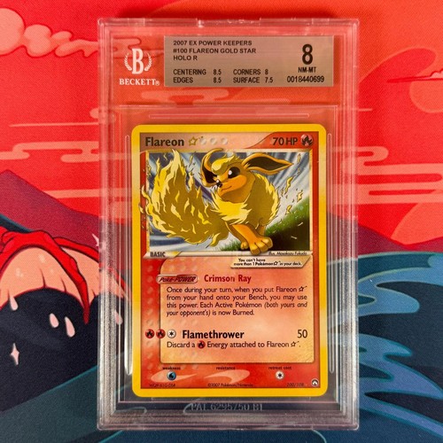 Bgs flareon gold star holo - flareon,