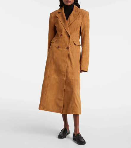 Trench cappotto donna pelle