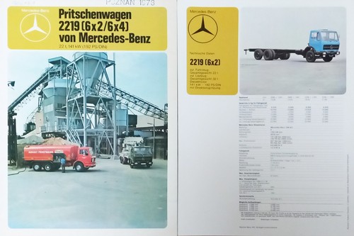 Mercedes benz camion pianale - camion,
