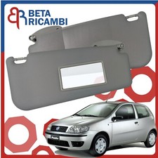 Aletta Parasole Fiat Punto 188 Pattina Coppia Sx + Dx Con Tasca Dal 1999