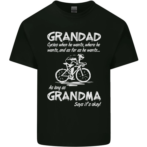 Maglietta nonno cicli quando - maglietta,