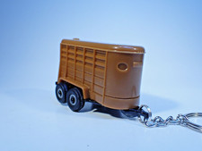 Keychain  HORSE TRAILER 2 axle