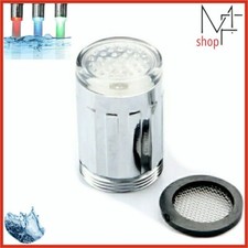 1 ROMPIGETTO RUBINETTO LED UNIVERSALE Filtro Rubinetti CUCINA Bagno Sensore Luce