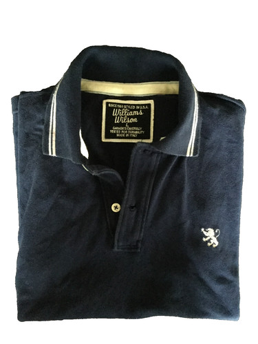 Polo uomo blu navy williams - polo,
