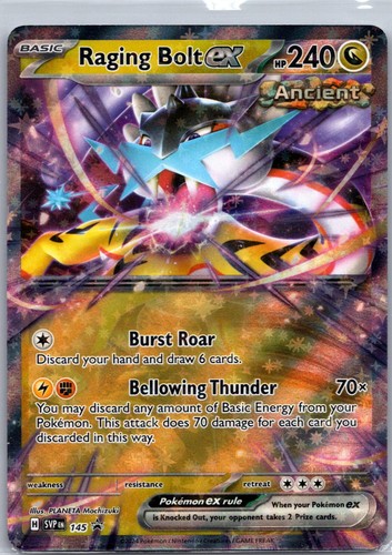 Raging bolt 145 holo promo - 145,