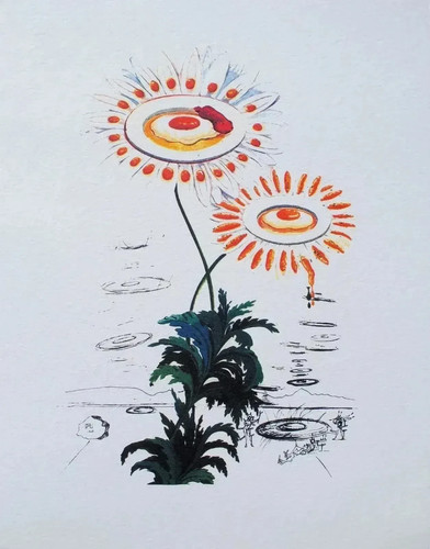 Salvador dali margherite - salvador, dali: