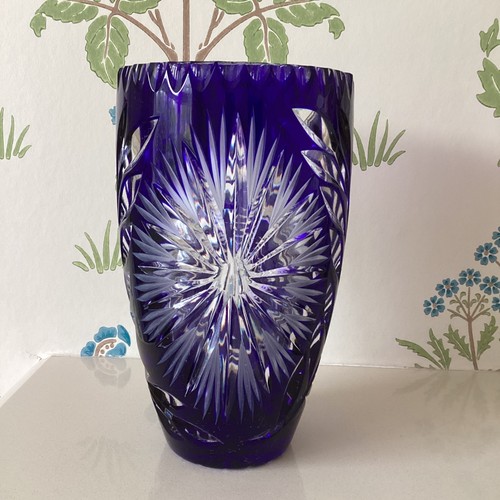 Vaso cristallo piombo - , a