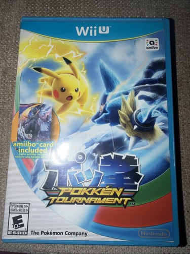 Pokken tournament nintendo wii - pokken,