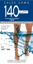 Calza cotone uomo riposante Cabifi  140 den 18-22 mmHg compressione graduata