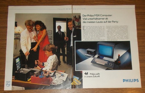 Rara pubblicità philips - rara, msx