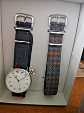 Orologio Calabritto28 Cassa in Acciaio da 40mm -Doppio Cinturino Sartoriale