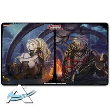 Playmat ALBAZ ECCLESIA TRI-BRIGADE • Tappetino Game Mat Mousepad Konami Yugioh 