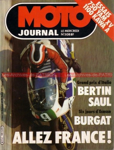 Moto journal 508 tgm 250 - moto, c81