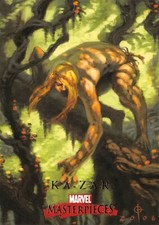 KA-ZAR / Marvel Masterpieces Set 2 (UD 2008) BASE Trading Card #43