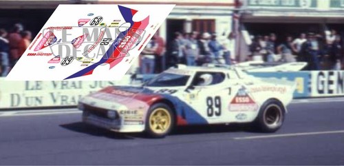 Decals lancia stratos turbo - decals,
