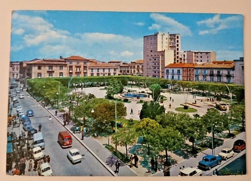 Cartolina campobasso villa - campobasso, di