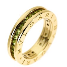 Anello peridoto Bulgari K18YG B.ZERO1 50 - Spedizione gratuita originale...