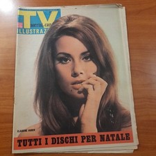 TV Sorrisi e Canzoni anno 1965 n.50 - 12 Dicembre - Copertina Claudine Auger