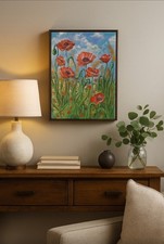 Papaveri quadro moderno - -quadro,
