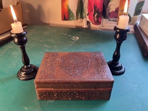 Antique italian made embossed - italian,