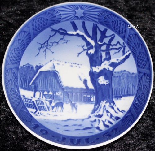 1952 royal copenhagen piatto - copenhagen,