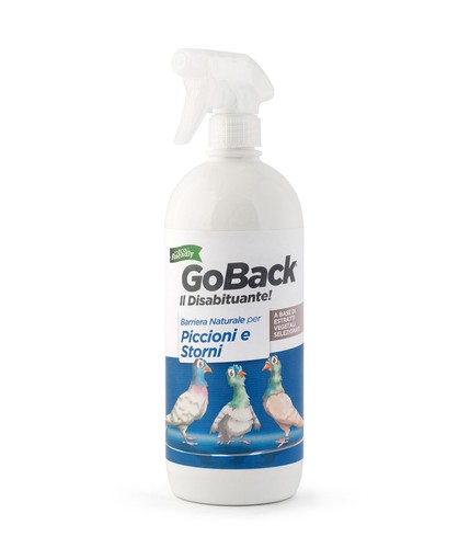 Spray allontana piccioni