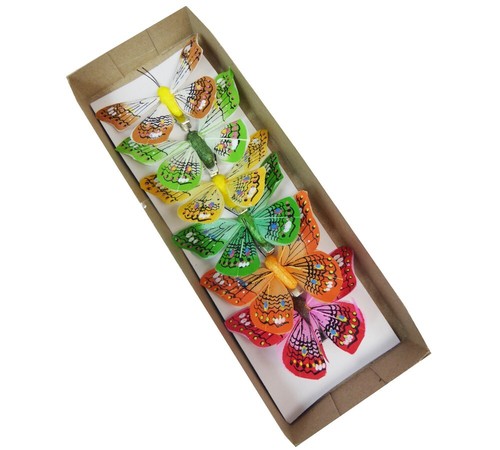 Farfalle colorate pz 6 - pz,