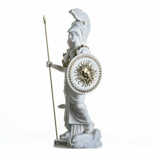 Statua atena con - statua, medusa