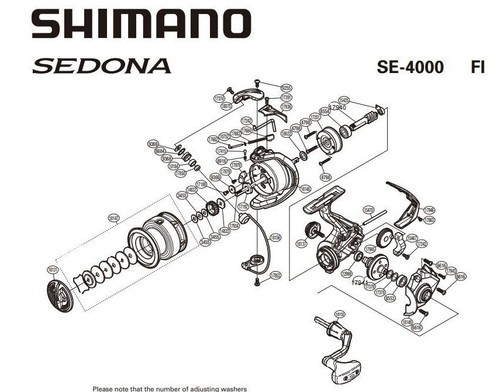 Ricambi originali mulinello - originali,