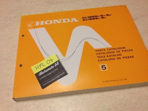 Honda xl125s xls125 125 - honda,