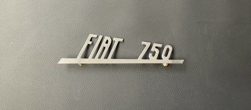 Fiat 750 scritta - 750, /