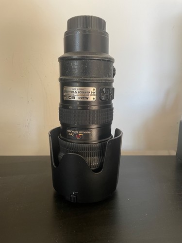 Nikon nikkor 70 200mm - af-s, 70-200mm