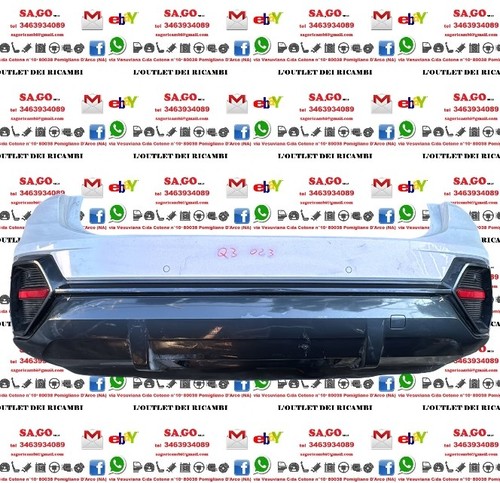 Paraurti posteriore audi - posteriore,