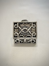 Microfusione Miniatura Scatolina Argento Artigianato Fiorentino D’autore