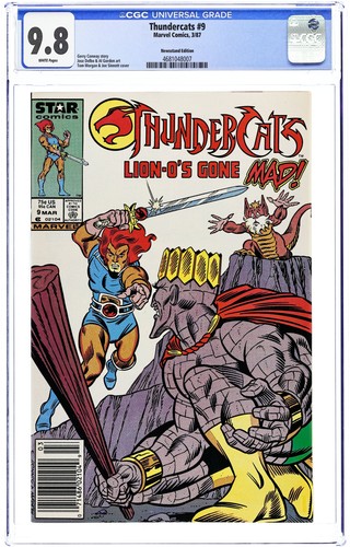 Thundercats cgc 9 8 - #9n, 9.8